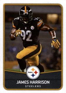 2016 Panini Stickers #126 James Harrison Front