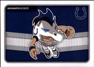2016 Panini Stickers #142 Indianapolis Colts Mascot Front
