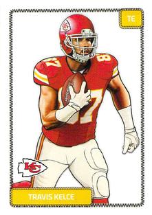 2016 Panini Stickers #206 Travis Kelce Front