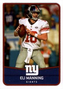 2016 Panini Stickers #253 Eli Manning Front