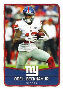 2016 Panini Stickers #256 Odell Beckham Jr. Front