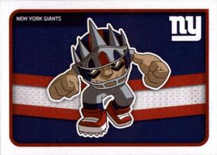 2016 Panini Stickers #265 New York Giants Mascot Front