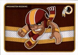 2016 Panini Stickers #293 Washington Redskins Mascot Front