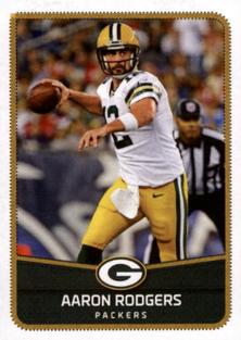 2016 Panini Stickers #323 Aaron Rodgers Front