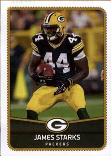 2016 Panini Stickers #325 James Starks Front