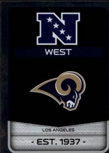 2016 Panini Stickers #434 Los Angeles Rams Logo Front