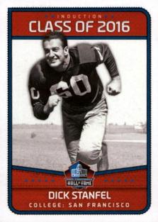 2016 Panini Stickers #475 Dick Stanfel Front