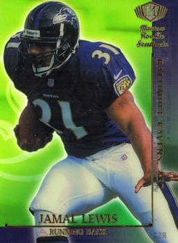 2000 Collector's Edge Masters - Sentinel Rookies Gold #RS2 Jamal Lewis Front