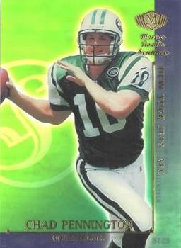 2000 Collector's Edge Masters - Sentinel Rookies Gold #RS16 Chad Pennington Front