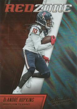2016 Panini Absolute - Red Zone #10 DeAndre Hopkins Front