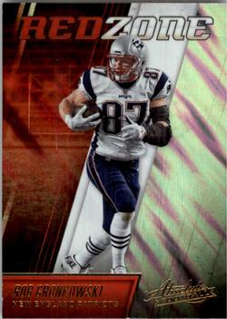 2016 Panini Absolute - Red Zone #21 Rob Gronkowski Front