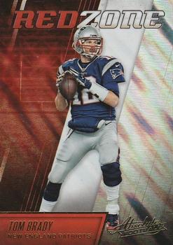 2016 Panini Absolute - Red Zone #24 Tom Brady Front
