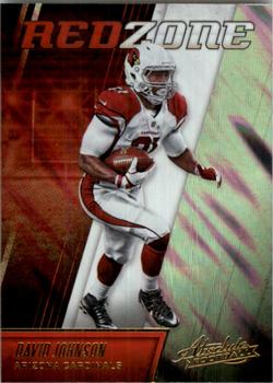 2016 Panini Absolute - Red Zone #25 David Johnson Front