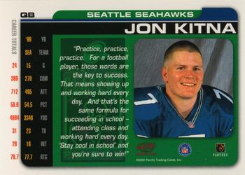 2001 NFLPA Super Bowl Player's Party #NNO Jon Kitna Back