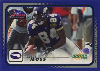 2001 NFLPA Player of the Day #POD-2 Randy Moss Front