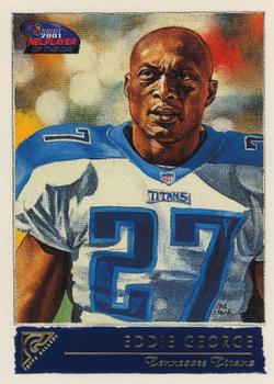 2001 NFLPA Player of the Day #POD-4 Eddie George Front