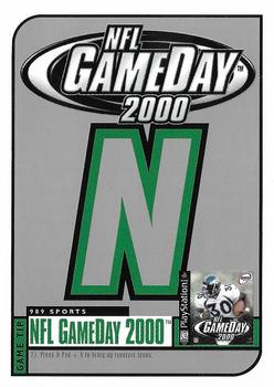 1999 Upper Deck HoloGrFX - NFL GameDay 2000 #NNO NFL GameDay 2000 - N Front
