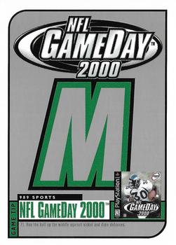 1999 Upper Deck HoloGrFX - NFL GameDay 2000 #NNO NFL GameDay 2000 - M Front