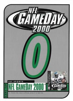 1999 Upper Deck HoloGrFX - NFL GameDay 2000 #NNO NFL GameDay 2000 - 0 Front