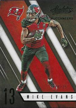 2016 Panini Absolute - Spectrum Green #53 Mike Evans Front