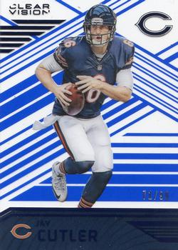 2016 Panini Clear Vision - Blue #12 Jay Cutler Front