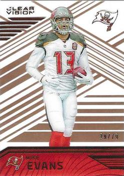 2016 Panini Clear Vision - Bronze #66 Mike Evans Front