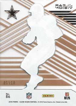 2016 Panini Clear Vision - Bronze #86 Emmitt Smith Back