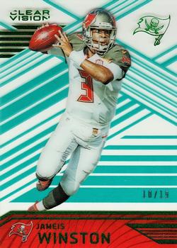 2016 Panini Clear Vision - Emerald #65 Jameis Winston Front