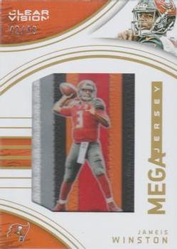2016 Panini Clear Vision - Clear Vision Mega Jersey Prime #29 Jameis Winston Front