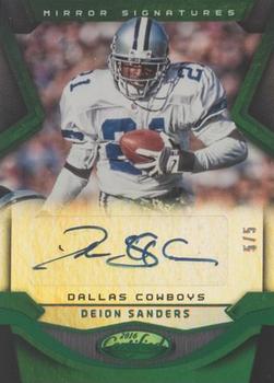 2016 Panini Certified - Mirror Signatures Green #M-DSN Deion Sanders Front