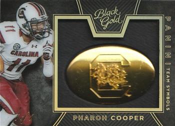 2016 Panini Black Gold Collegiate - Rated Rookie Symbols Holo Gold #46 Pharoh Cooper Front