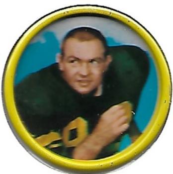 1962 Salada Coins #76 George Tarasovic Front