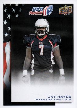 2014 Upper Deck USA Football #4 Jay Hayes Front