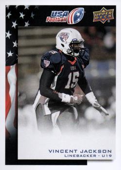 2014 Upper Deck USA Football #18 Vincent Jackson Front