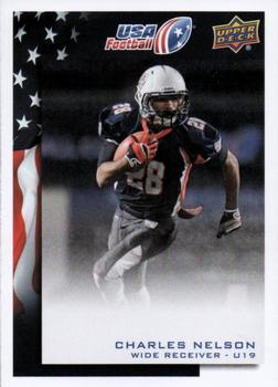 2014 Upper Deck USA Football #43 Charles Nelson Front