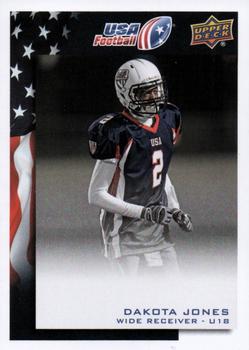 2014 Upper Deck USA Football #57 Dakota Jones Front