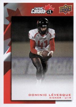 2014 Upper Deck USA Football - Team Canada #C-56 Dominic Levesque Front