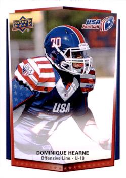 2015 Upper Deck USA Football #20 Dominique Hearne Front