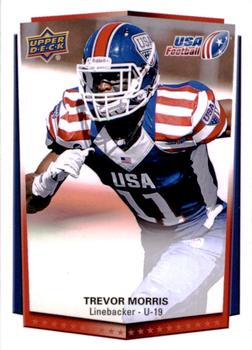 2015 Upper Deck USA Football #32 Trevor Morris Front