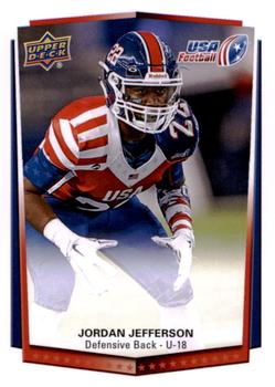 2015 Upper Deck USA Football #67 Jordan Jefferson Front