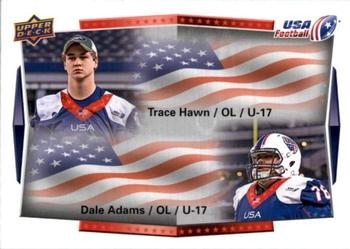 2015 Upper Deck USA Football #117 Trace Hawn / Dale Jonathan Front