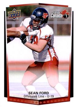 2015 Upper Deck USA Football #133 Sean Ford Front