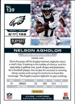 2016 Panini Playoff #139 Nelson Agholor Back