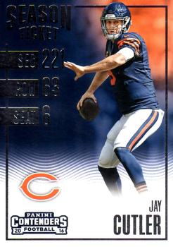 2016 Panini Contenders #26 Jay Cutler Front