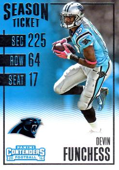 2016 Panini Contenders #44 Devin Funchess Front