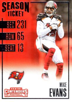 2016 Panini Contenders #51 Mike Evans Front