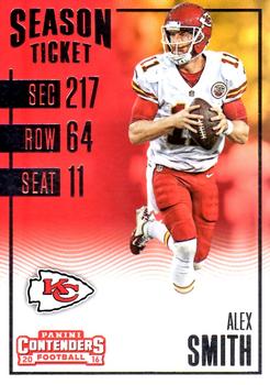 2016 Panini Contenders #68 Alex Smith Front