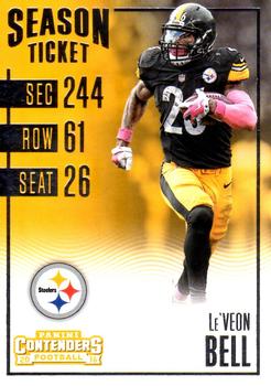 2016 Panini Contenders #86 Le'Veon Bell Front