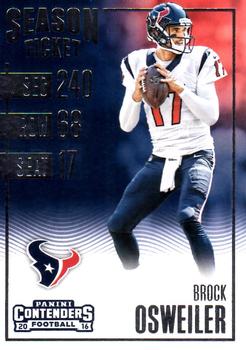 2016 Panini Contenders #88 Brock Osweiler Front