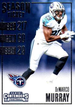 2016 Panini Contenders #99 DeMarco Murray Front